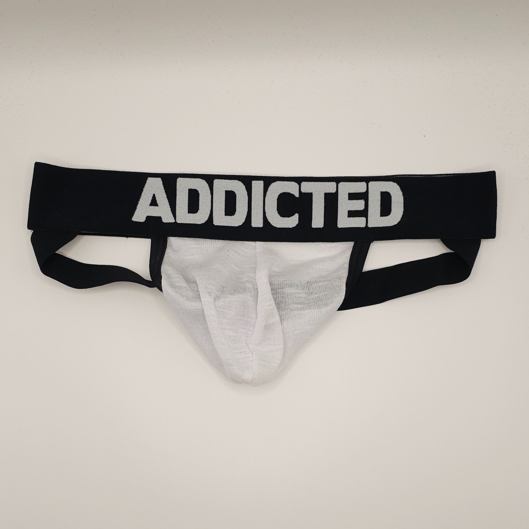Addicted White Jockstrap (see Through)