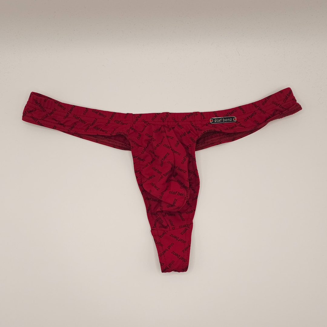 Olaf Benz Thong (wine Red)