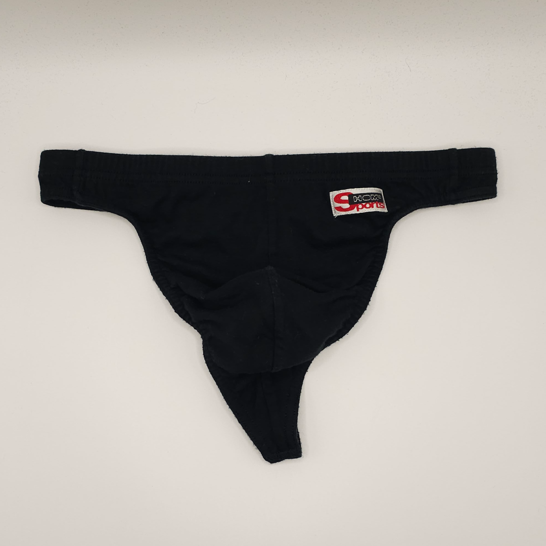 Black Hom Sport Thong