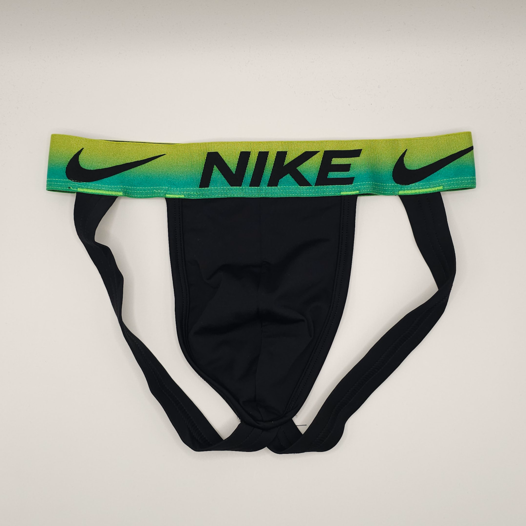 Nike Jockstrap (ombre Yellow Green Waistband)