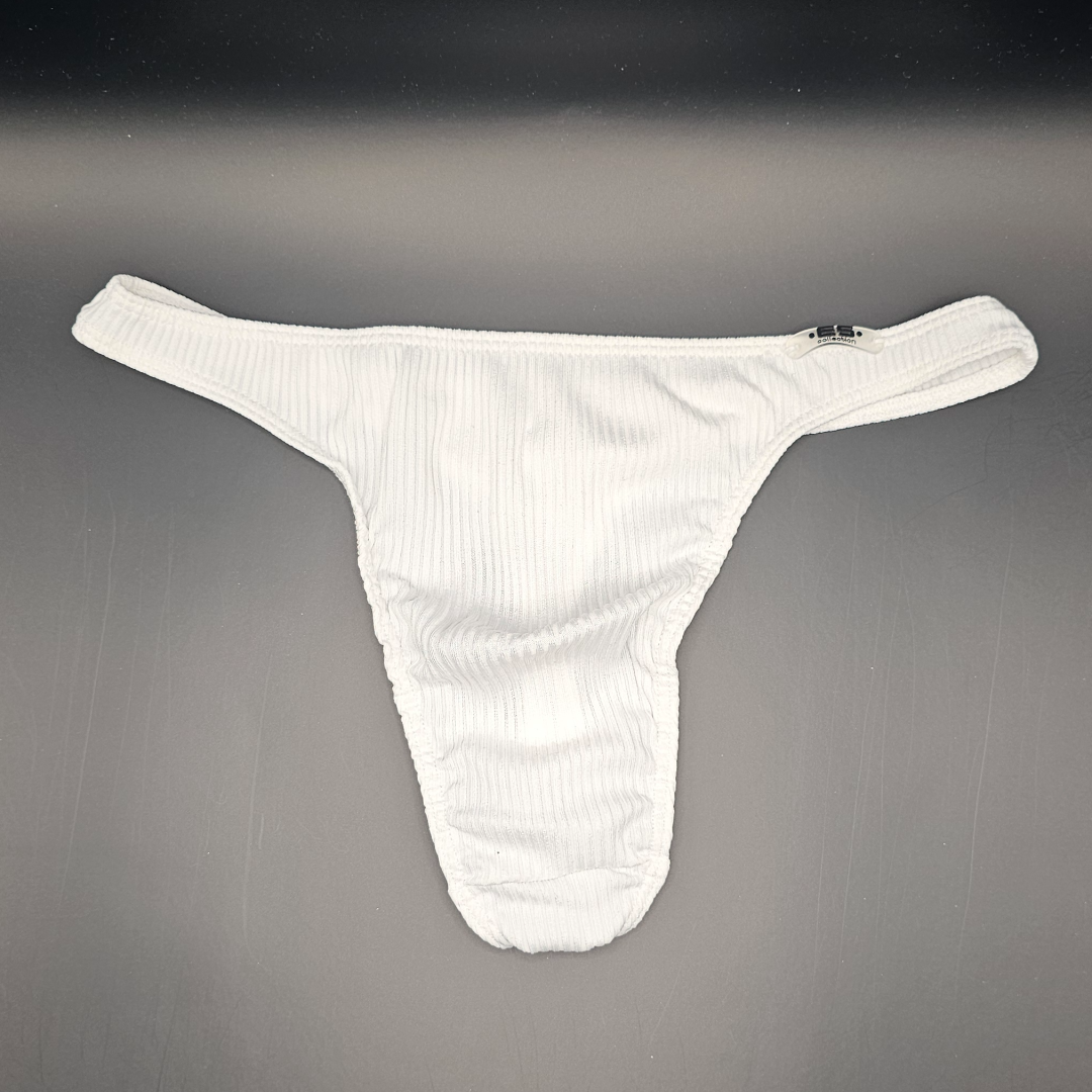 Es Collection Recycled Rib Thong (white)