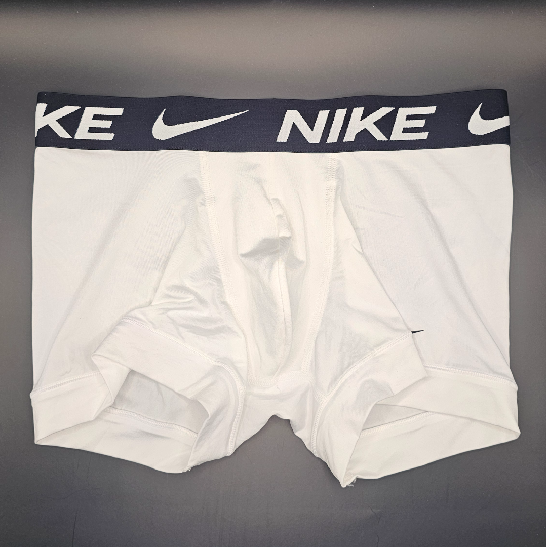 Nike Trunks (white) (black Waistband)