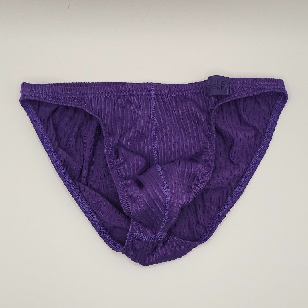 Modus Vivendi Curved Low Cut Brief Purple