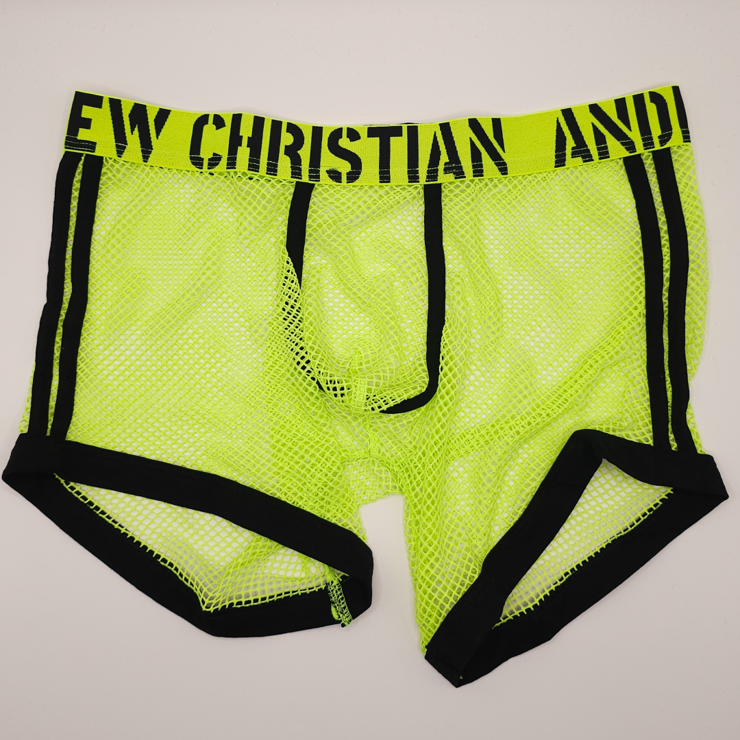 Andrew Christian Vivid Mesh Boxer Almost Naked